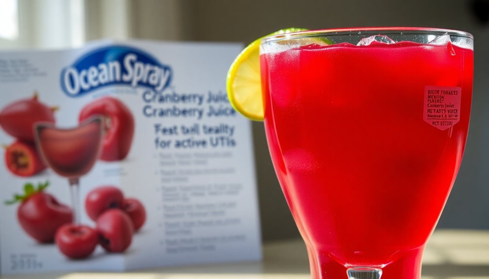 cranberry juice uti efficacy limitations