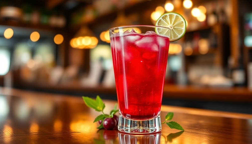 cranberry vodka cocktail delight