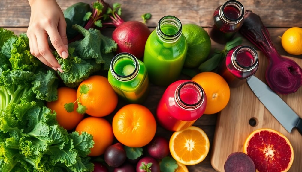 create personalized nutritious juices