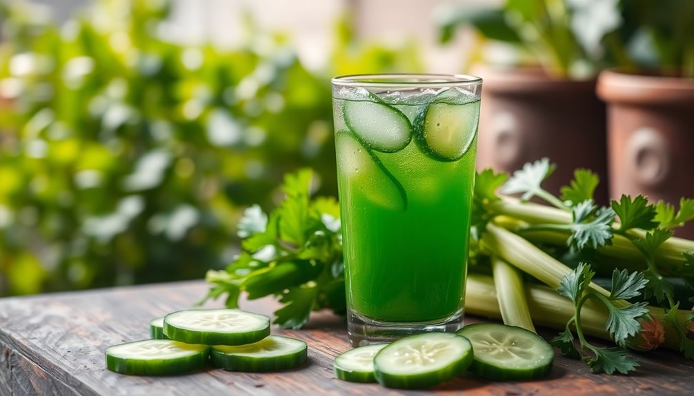 cucumber celery hydration benefits