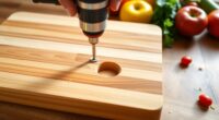 cutting board juice groove