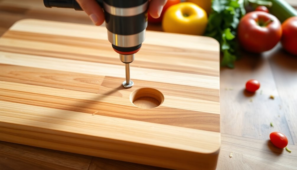 cutting board juice groove