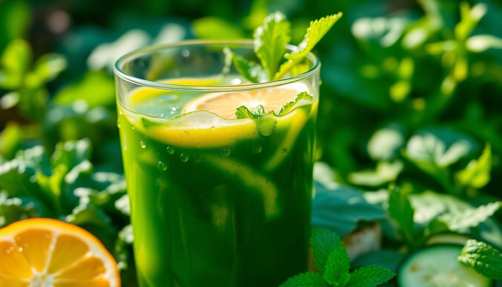 detox drinks enhance skin