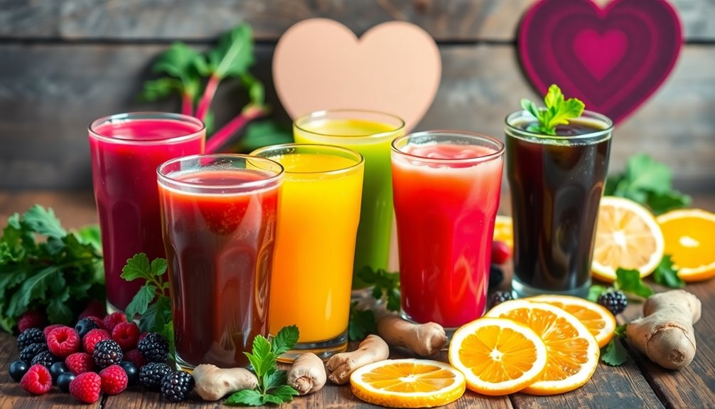 diverse nutrient juice rotation