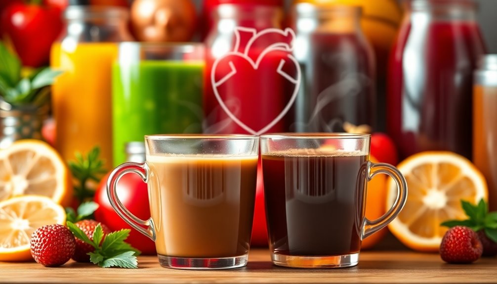 effects of beverages on heart