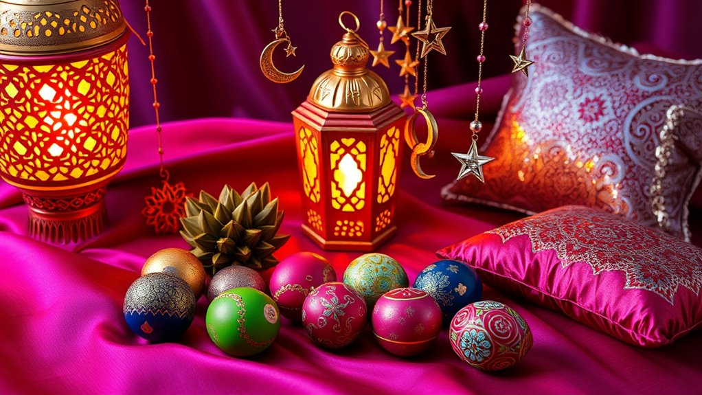 eid festive celebration ornaments