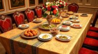 eid festive dining decor