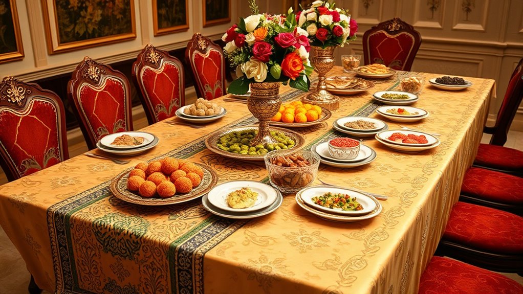 eid festive dining decor