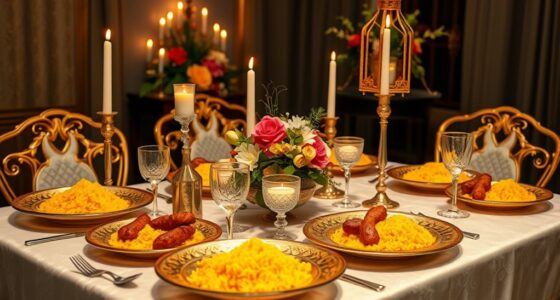 eid festive tableware selection