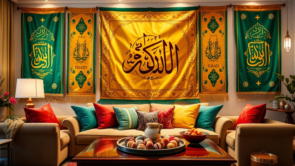eid greeting wall decor