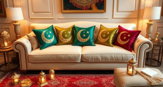 eid themed decorative cushions selection