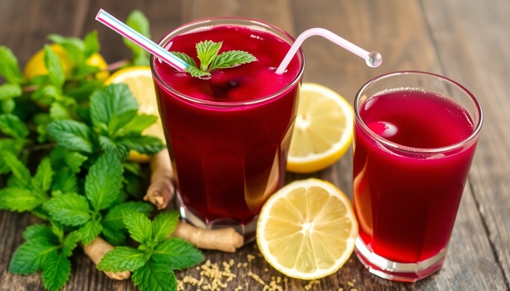 enhance beet juice flavor