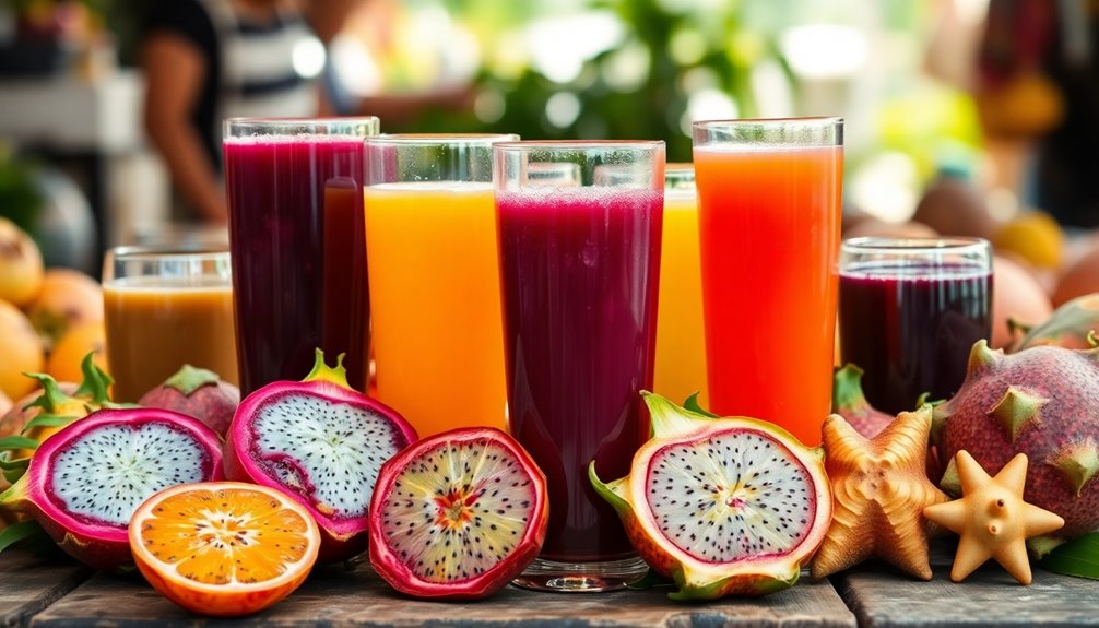 exotic fruit juice popularity