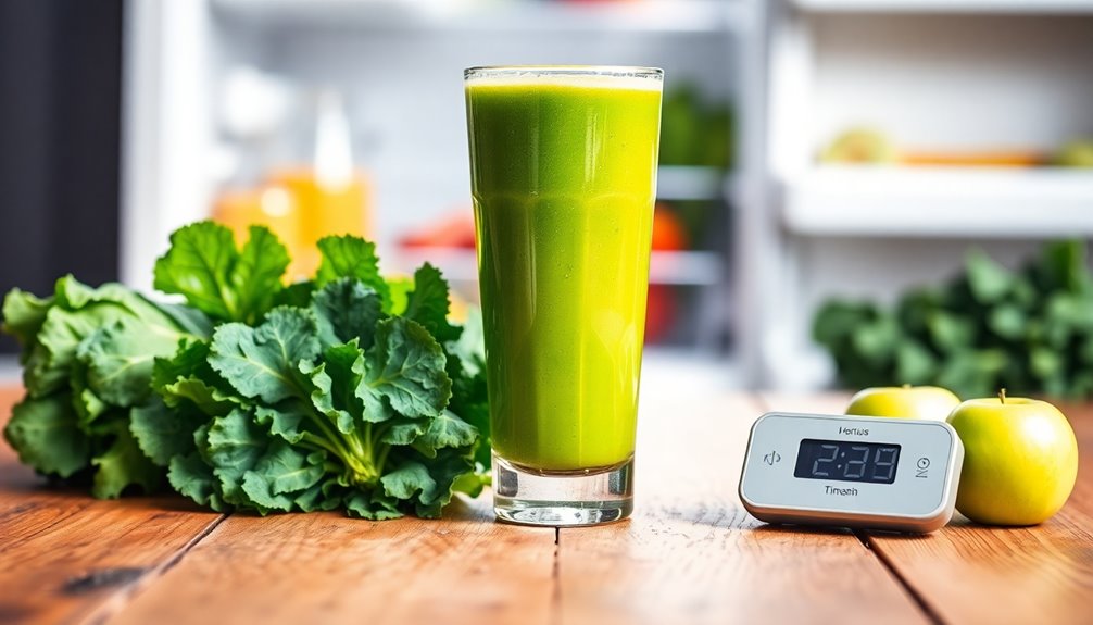 extend green juice freshness