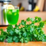 extract juice from parsley