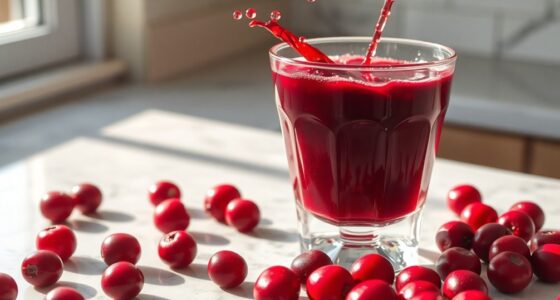 extracting juice from cranberries