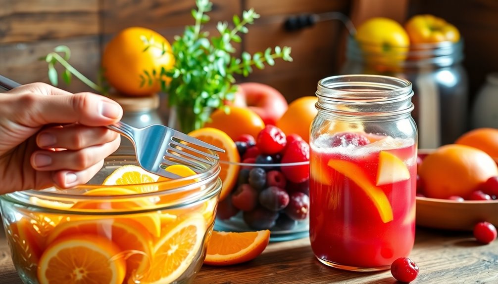 fresh fruit juice method