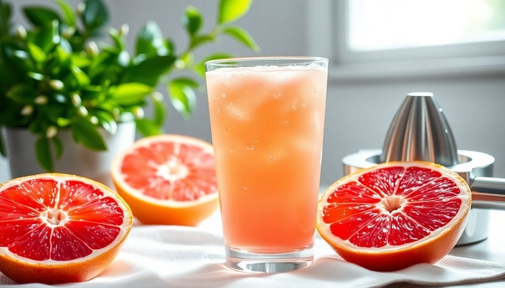 fresh grapefruit juice benefits