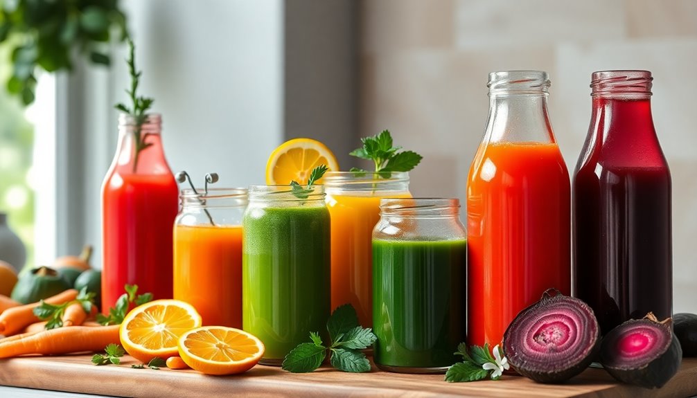 fresh juice dietary integration
