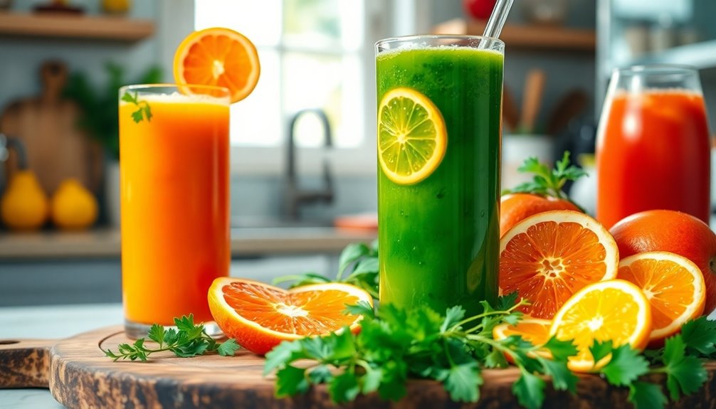 fresh juices boost digestion