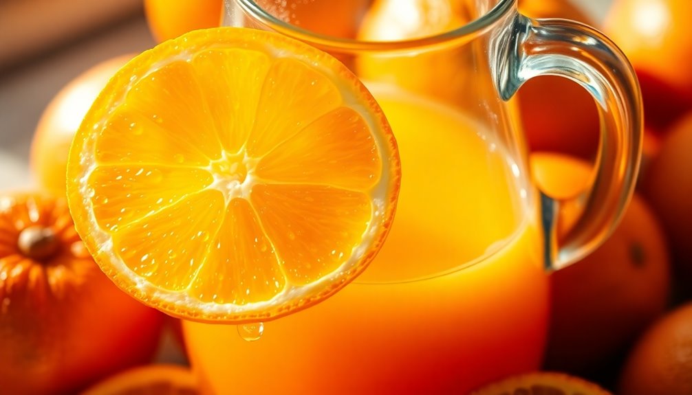 fresh orange juice benefits