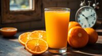 fresh orange juice lifespan