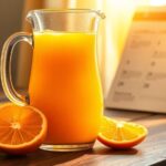 fresh orange juice shelf life