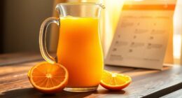 fresh orange juice shelf life