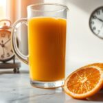 fresh orange juice shelf life