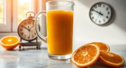 fresh orange juice shelf life