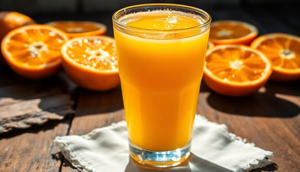 fresh orange juice shelf life