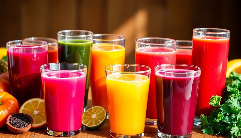 fruit juice nutrient differences