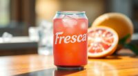 grapefruit juice content in fresca