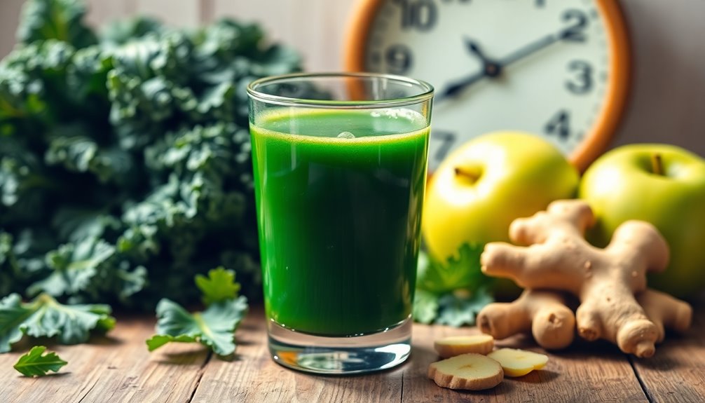 green juice shelf life