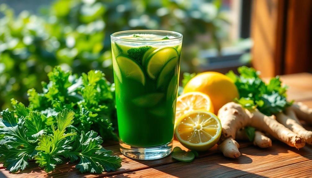 green juice strengthens immunity