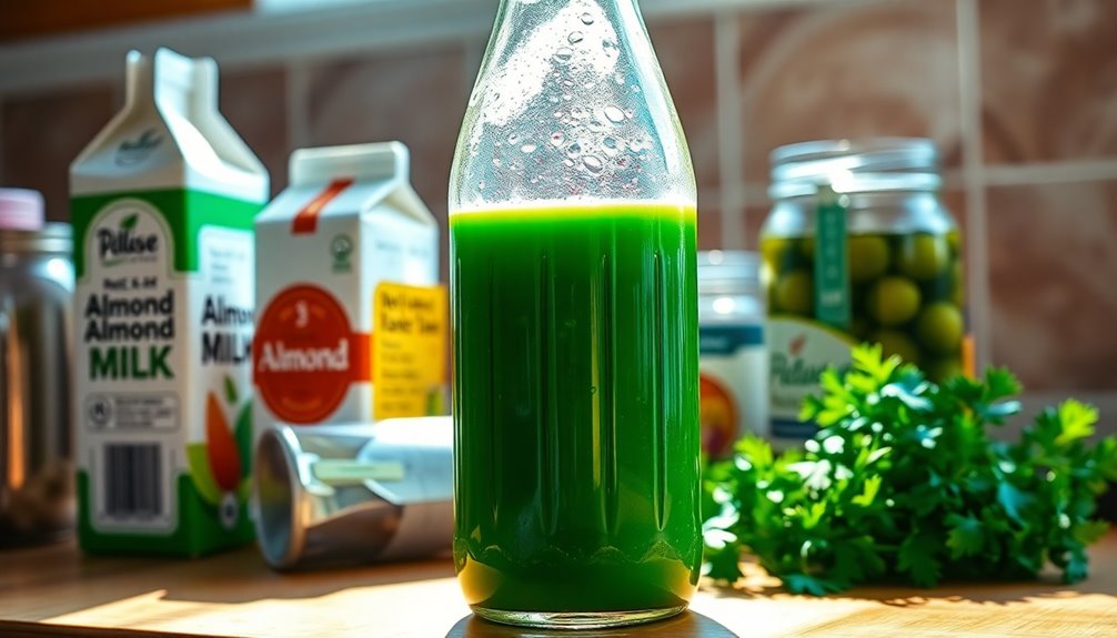 green juice vs fridge items