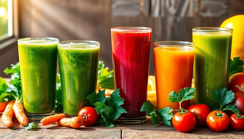 health benefits of juices