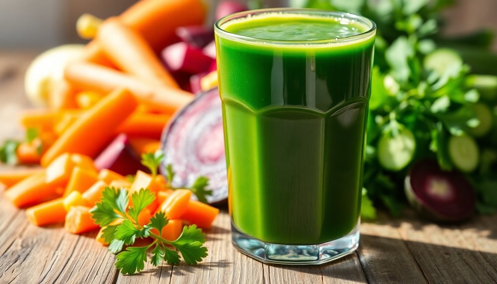 health benefits of vegetable juice