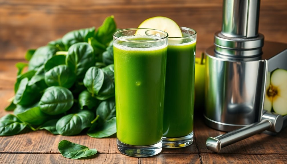 healthy green juice blend