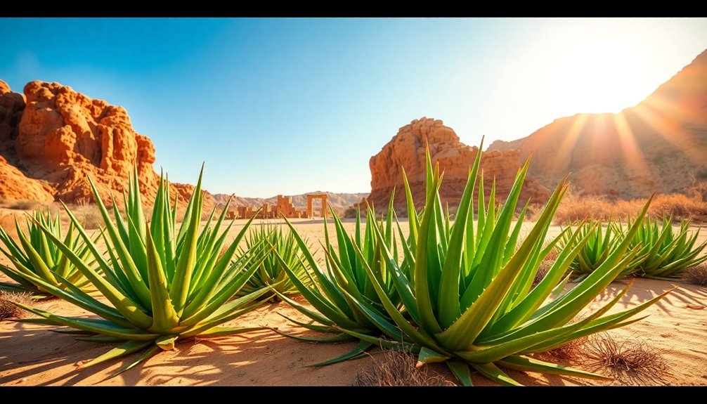historical significance of aloe