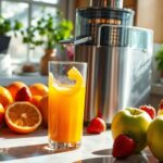 homemade fresh fruit juice