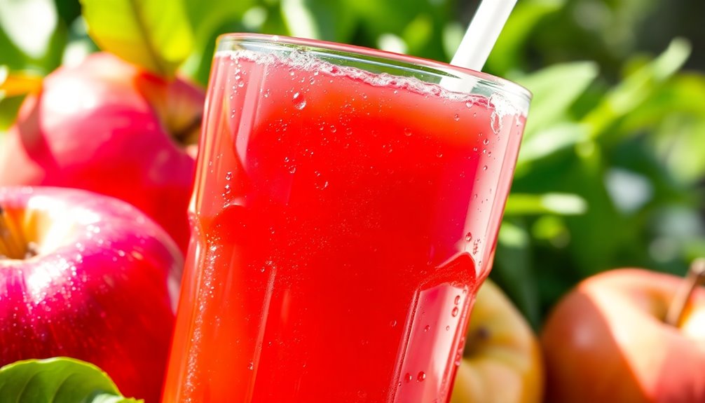 hydration benefits from apple juice