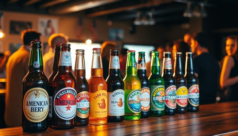 imported beers gaining popularity