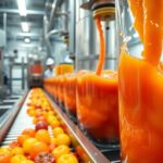 industrial juice manufacturing steps