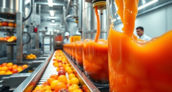 industrial juice manufacturing steps