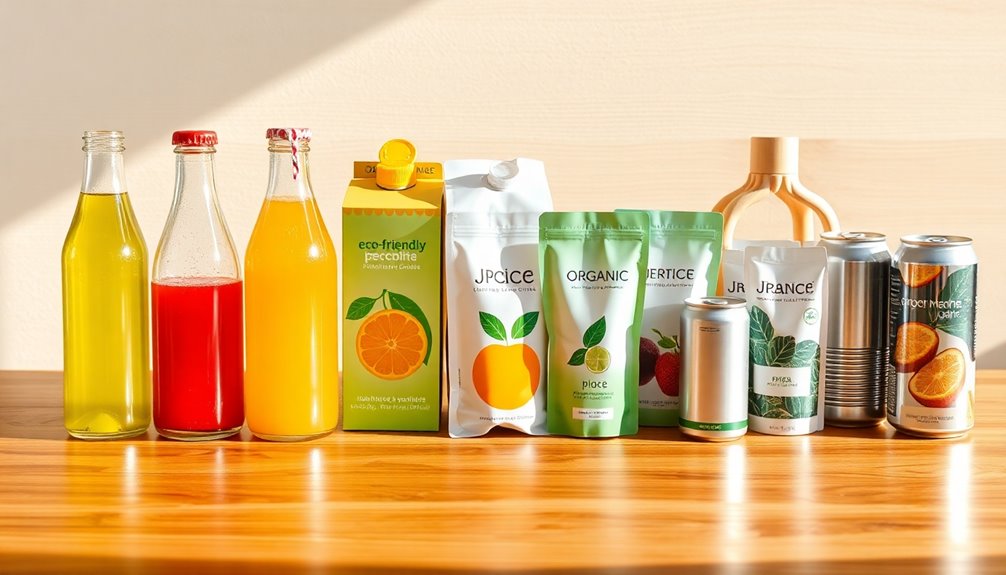 juice and beverage packaging options