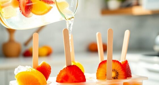 juice based popsicle creation