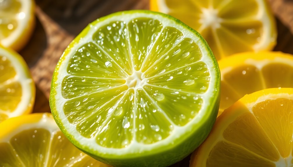 juice content in lime