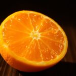 juice content in navel oranges