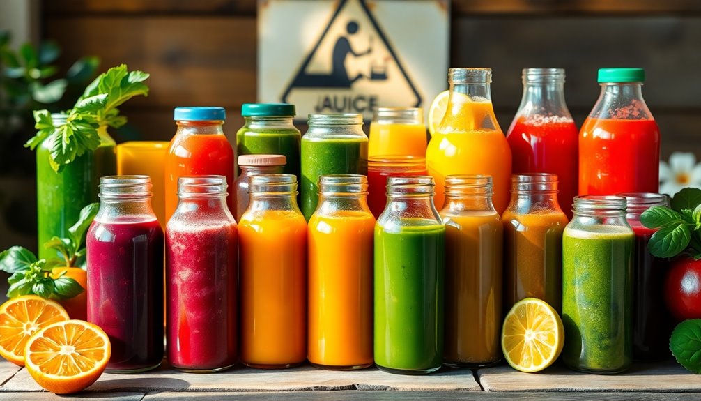 juice detoxes pose risks